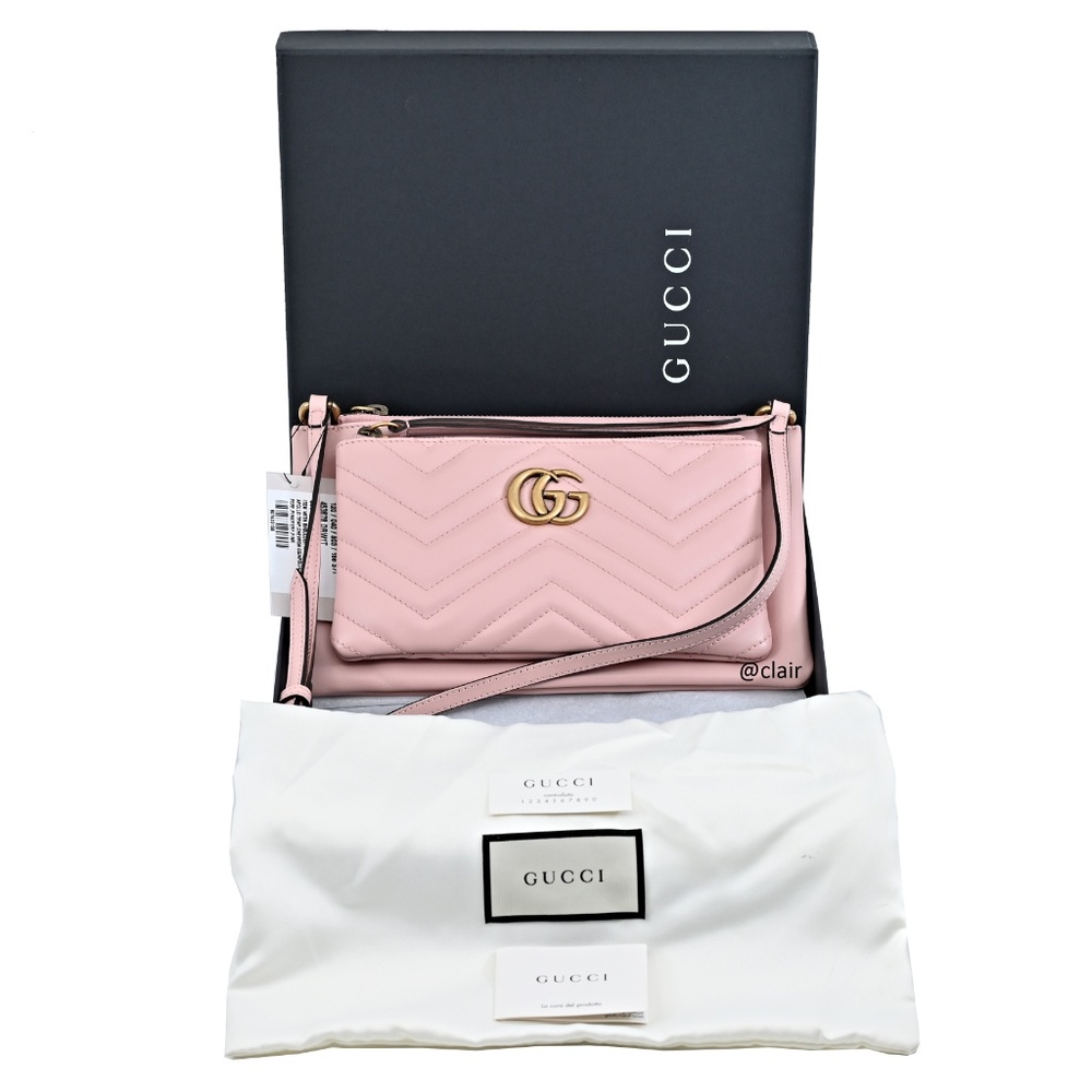 Gucci GG Marmont Leather Cross Body Bag - Picture 7 of 8